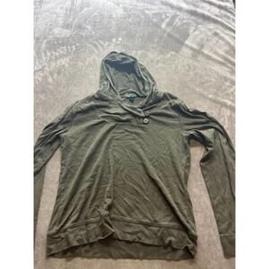 Women's Ladies RALPH LAUREN Jeans Co‎ Long Sleeve Hoodie Size LARGE Pullover LRL